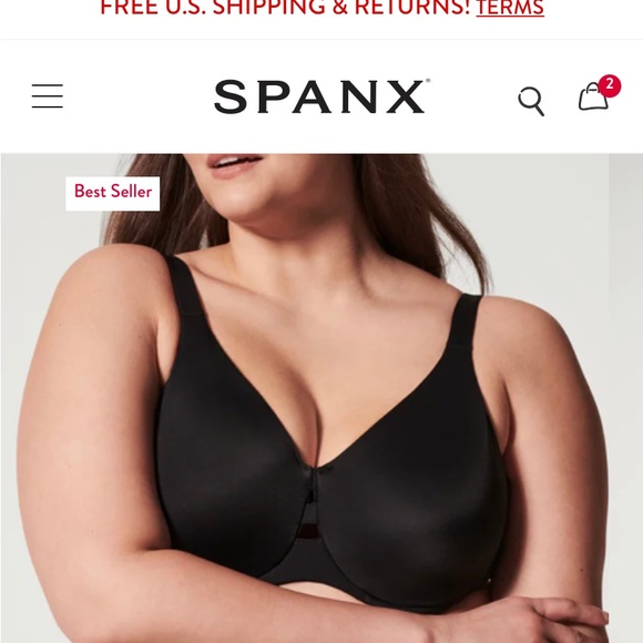 SPANX Intimates & Sleepwear Spanx Minimizer Low Profile Bra 38 Ddd